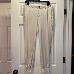 Vince Cream Viscose Jogger pants